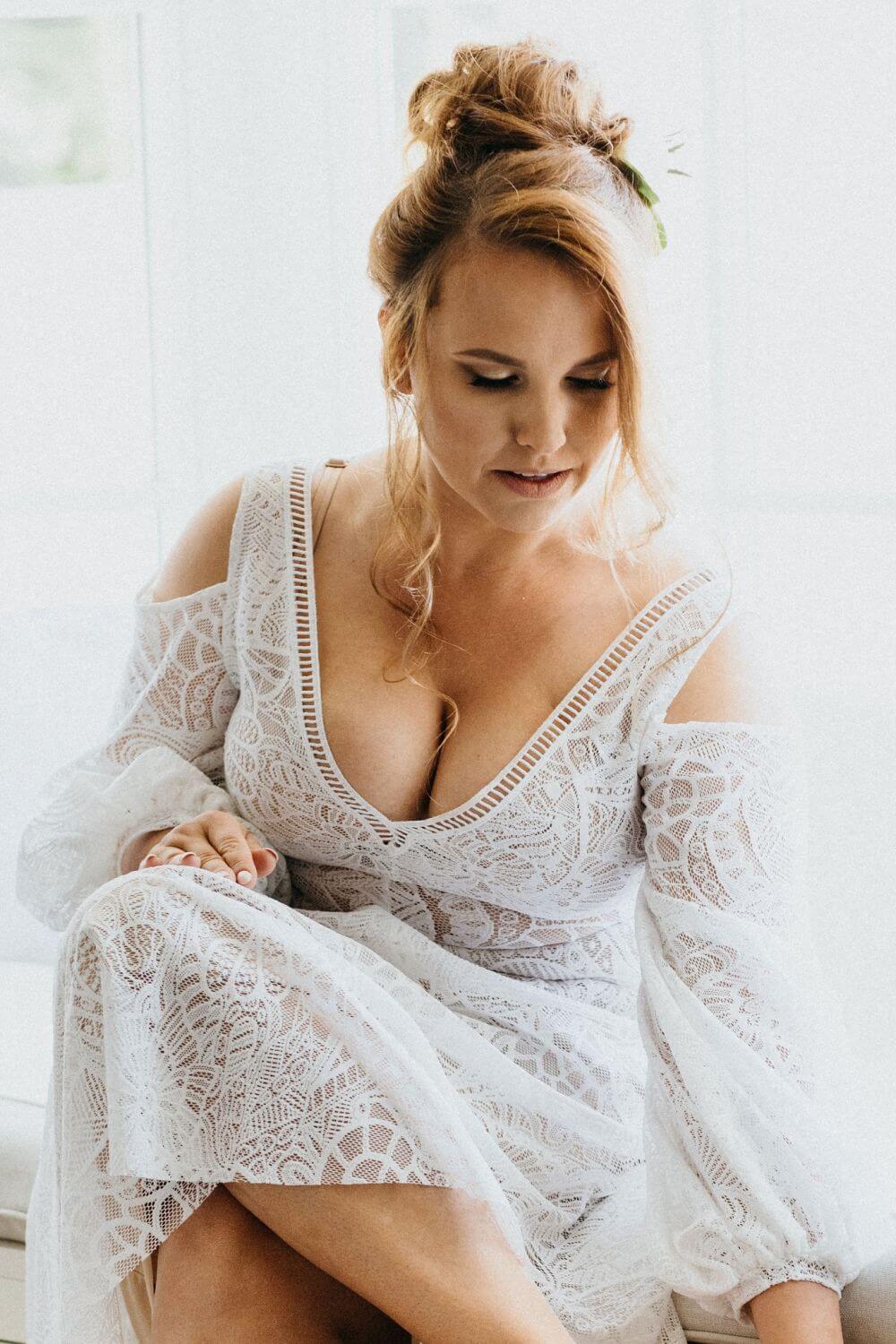 Suknia ślubna w stylu boho Santorini 13.