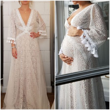 TE SAME SUKNIE SA SYLWETCE BEZ I Z BRZUSZKIEM CIĄŻOWYM