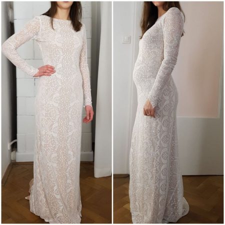 TE SAME SUKNIE SA SYLWETCE BEZ I Z BRZUSZKIEM CIĄŻOWYM