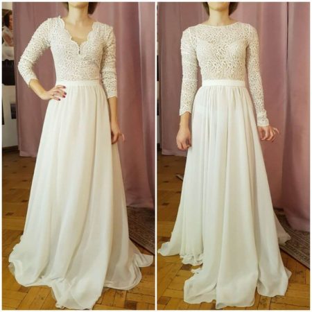 PRZYKŁADOWE SUKNIE ZE ZMNIENIONYMI GÓRAMI