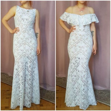 PRZYKŁADOWE SUKNIE ZE ZMIENIONYM NA POTRZEBY KLIENTKI DEKOLTEM